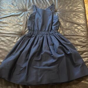 Crew cuts Blue dress